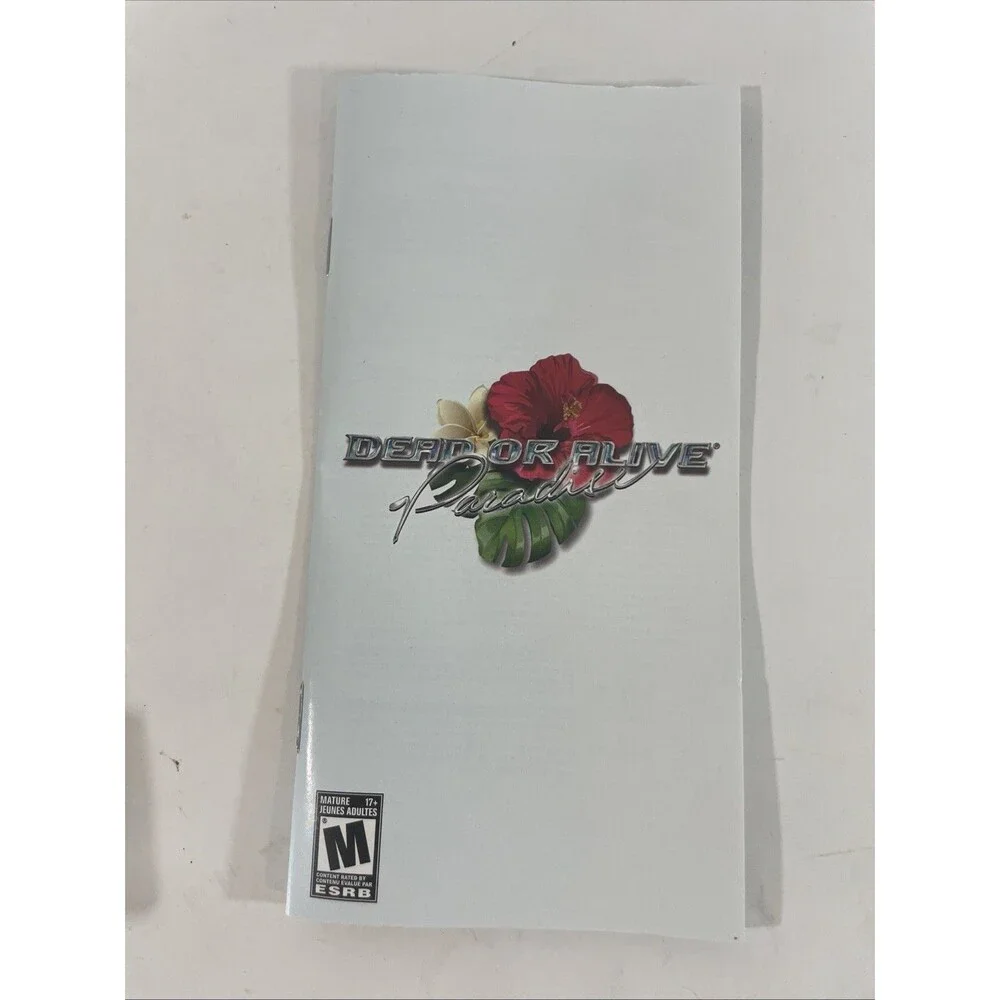Dead or Alive: Paradise (Sony PSP, 2010) Case And Manual Only - No Game Included